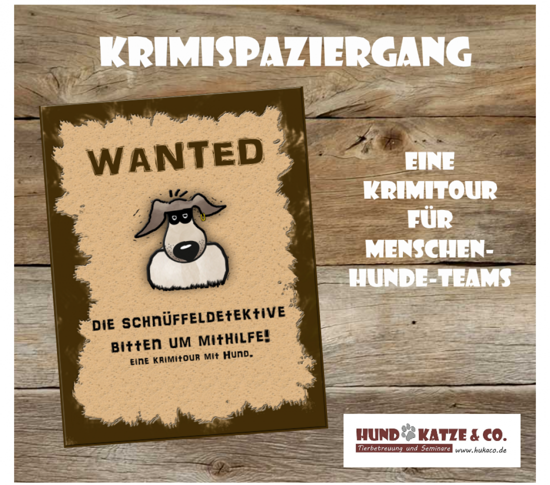 Dem Täter auf der Spur: Unser Krimispaziergang für Spürnasen! 