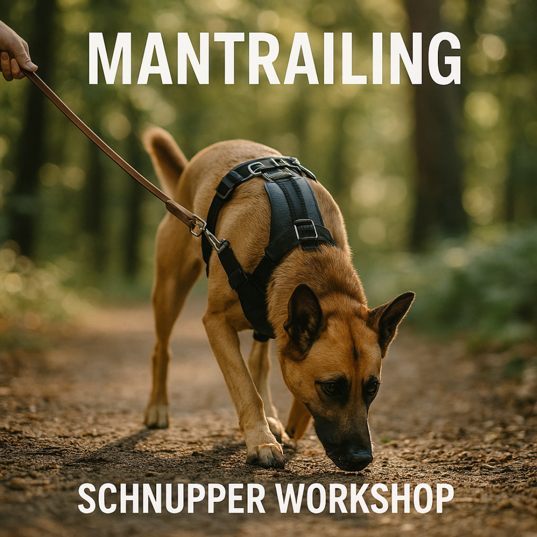 Der Mantrailing Schnupper-Workshop: Lass deinen Hund seiner Nase folgen!